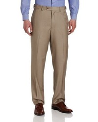 Louis Raphael Louis Raphl Rosso Super 150 Twill Flat Front Dress Pant With Comfort Waistband