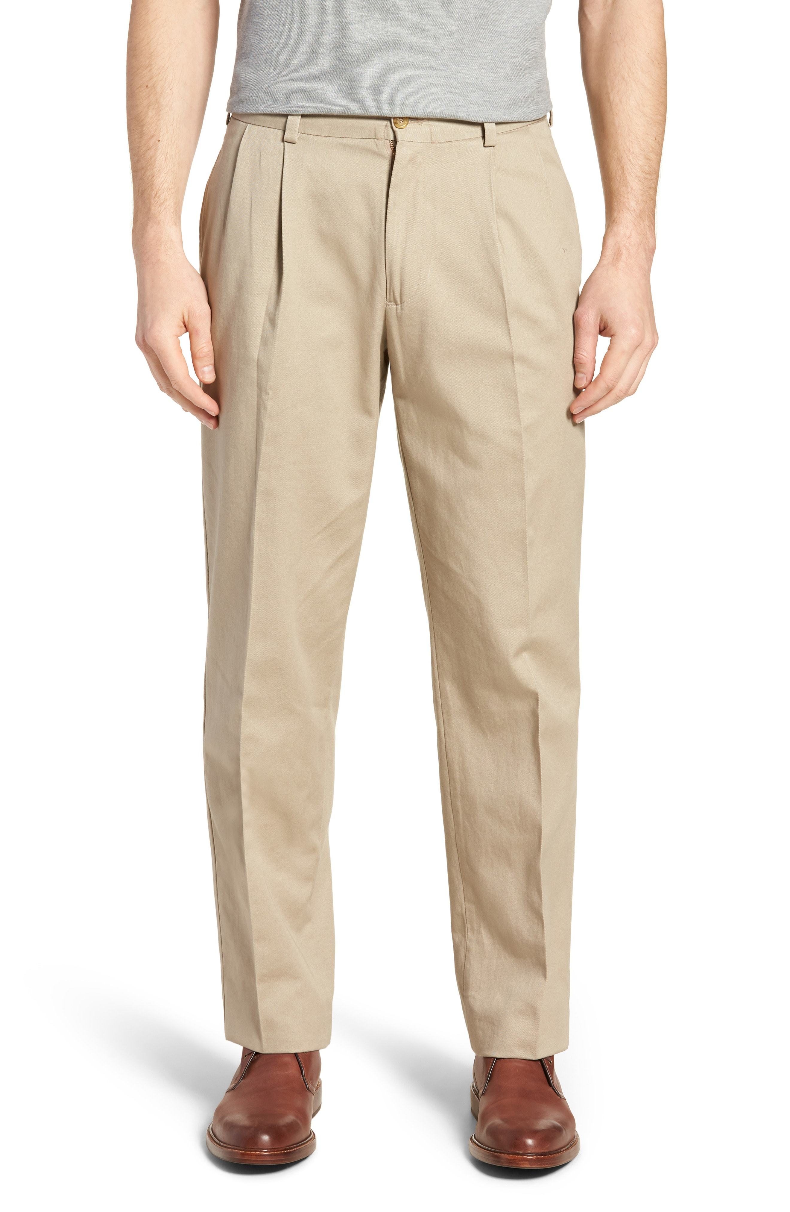 Bills Khakis M2 Classic Fit Pleated Vintage Twill Pants, $155