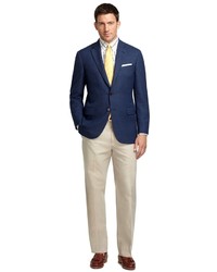 Brooks Brothers Madison Fit Americana Plain Front Dress Trousers