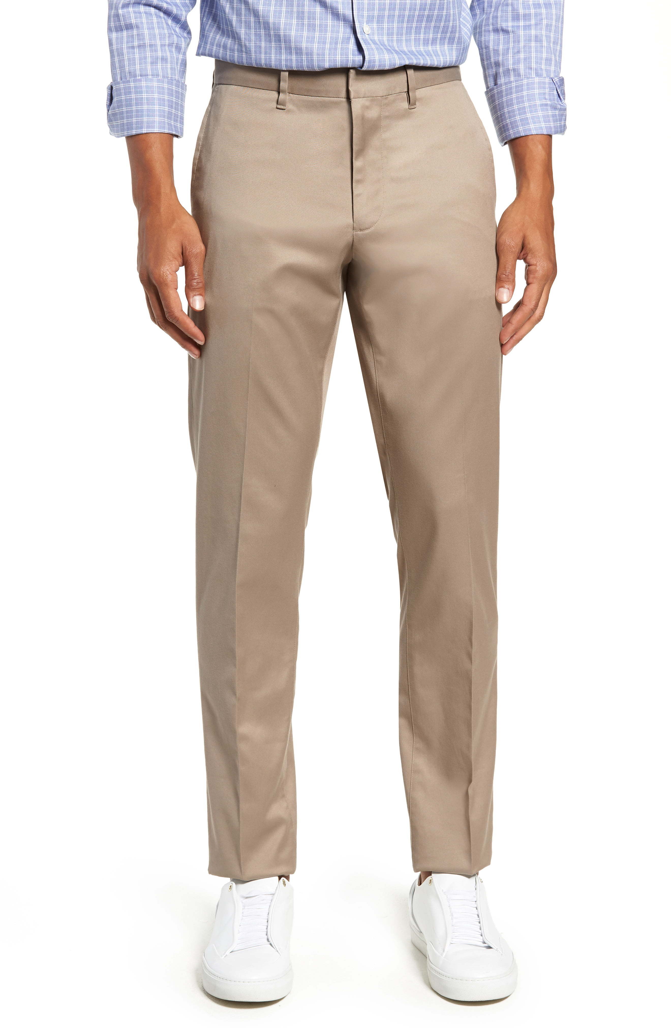 Nordstrom Men's Shop Slim Fit Non Iron Chinos, $89 | Nordstrom | Lookastic