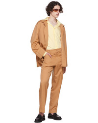 Factor's Tan Tailored Trousers