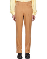 Factor's Tan Tailored Trousers