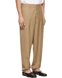 Lemaire Tan Tapered Trousers