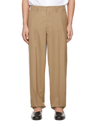 Lemaire Tan Tapered Trousers