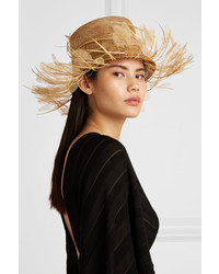 Valentino Embellished Straw Hat