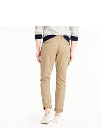 J.Crew 770 Straight Fit Chino With Embroidered Lighthouses