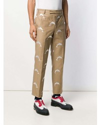 Thom Browne Dolphin Half Drop Chino Trousers