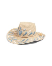 Khaki Embroidered Hat