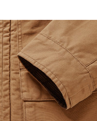 Gant Rugger Corduroy Trimmed Cotton Canvas Field Jacket