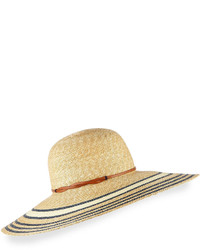 Yestadt Millinery Luna Striped Wide Brim Sun Hat