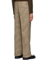 Tanner Fletcher Brown Classic Tweed Kenny Trousers