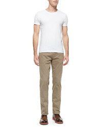 J Brand Kane Straight Leg Twill Pants Charcoal