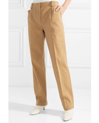The Row Thea Linen And Cotton Blend Pants