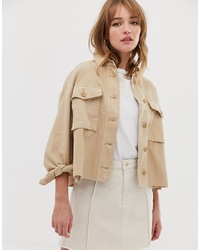 Only Cropped Utility Jacket