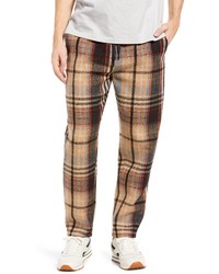 Scotch & Soda Fave Check Tapered Fit Joggers