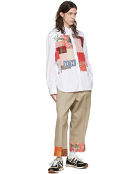 Junya Watanabe Beige Carhartt Edition Cotton Trousers