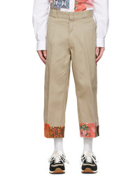 Junya Watanabe Beige Carhartt Edition Cotton Trousers