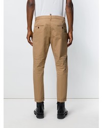 DSQUARED2 Cropped Badge Chinos
