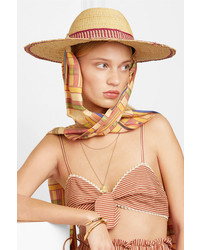 Margherita X Cambiaghi X OAfrica Med Printed Straw Hat