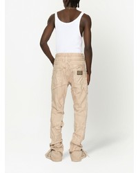 Dolce & Gabbana Deconstructed Ankle Zip Jeans
