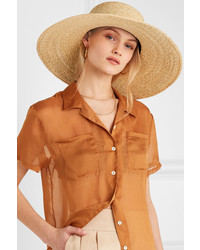 CLYDE Cotton Med Straw Sunhat
