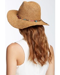 Free Press Raffia Straw Panama Hat