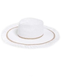 Eric Javits Havana Packable Squishee Straw Hat Beige