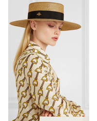 Gucci Med Glittered Straw Hat