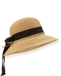 Helen Kaminski Newport Standard Raffia Hat Naturalblack