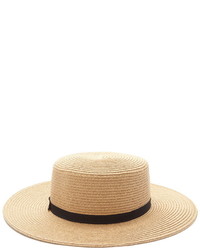 Forever 21 Straw Boater Hat