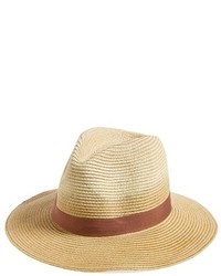 Theodora & Callum Tc By Dip Dye Straw Panama Hat