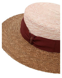Borsalino Toledo Two Tone Braided Straw Hat