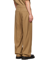 DRAE Beige Oblique Trousers