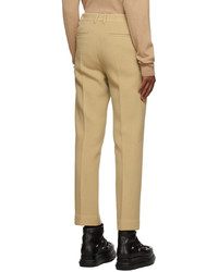 We11done Beige Suit Trousers