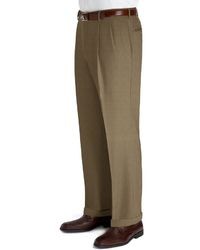 Jos. A. Bank Executive Patterned Wool Pleated Trouser