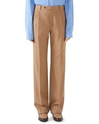Gucci Pleated Wool Trousers