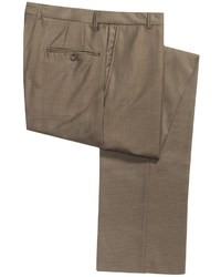Hickey Freeman Small Check Pants Wool Cashmere