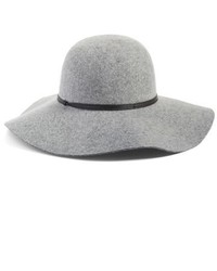 Hinge Floppy Wool Hat Black