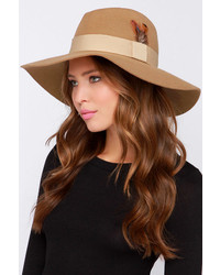 Just Deserts Camel Fedora Hat