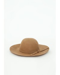 Missguided Dory Bow Detail Floppy Hat Camel