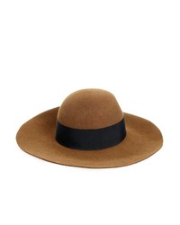 Saint Laurent Wide Brimmed Fur Felt Hat