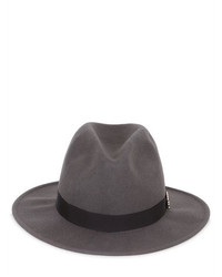 Roberto Cavalli Wool Felt Brim Hat W Metal Logo