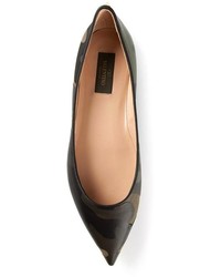 Leather Ballerina Shoes