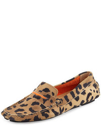 Leopard Driving Shoes