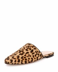Leopard Flat Sandals