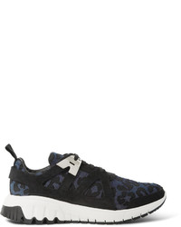 Leopard Suede Sneakers
