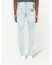 Dolce & Gabbana Acid Wash Bleached Jeans