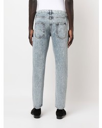 Saint Laurent Mid Rise Tapered Jeans
