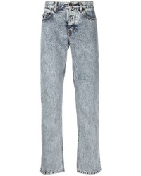 Saint Laurent Mid Rise Tapered Jeans
