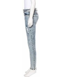 Alice + Olivia Mid Rise Skinny Jeans W Tags